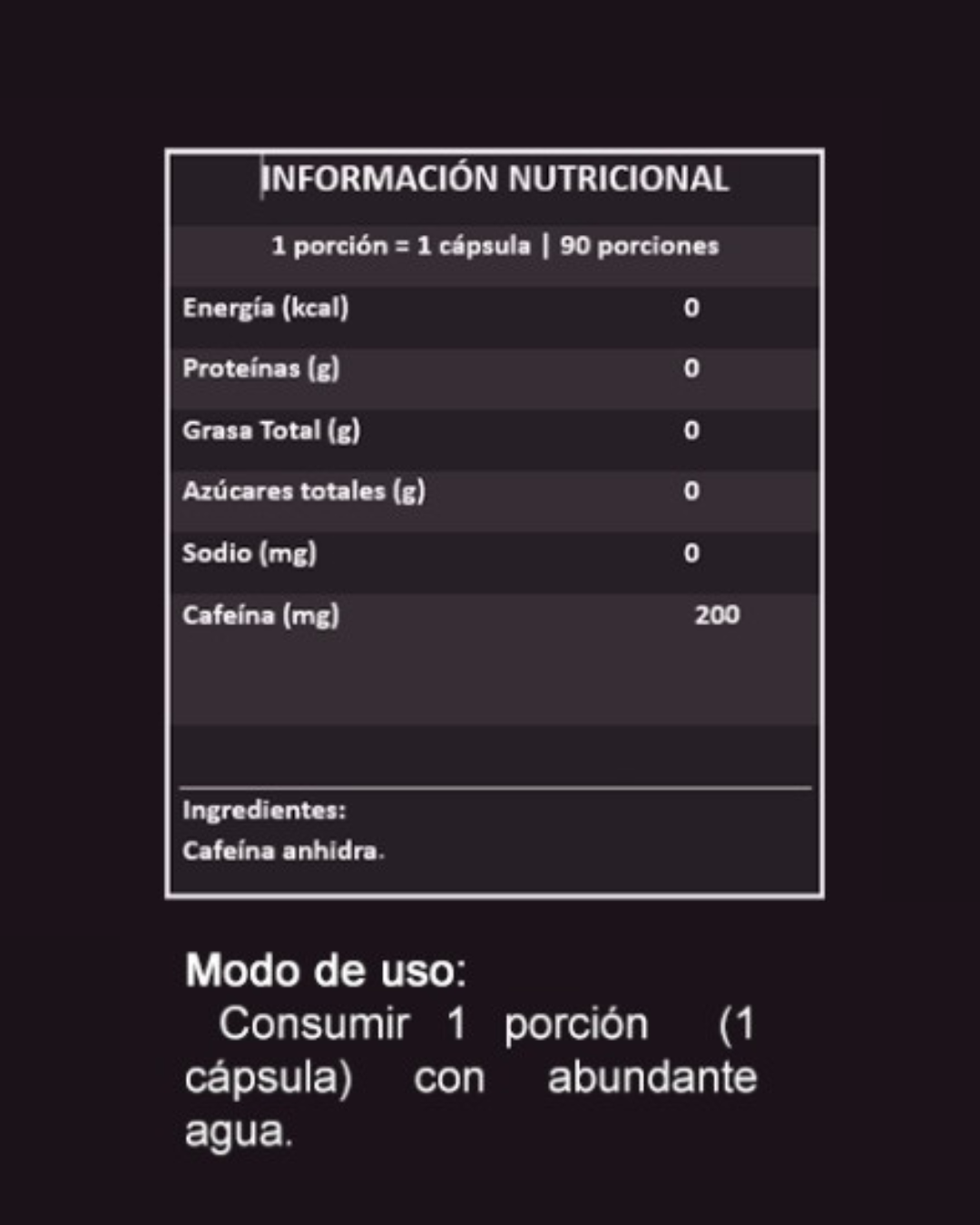 Cafeína