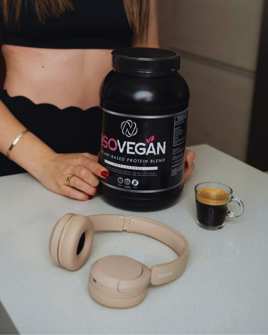 Proteína Whey Isovegan Sin Sabor