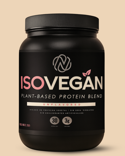 Proteína Whey Isovegan Sin Sabor